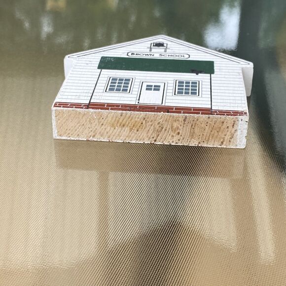 1991 Cat's Meow Brown School Ohio Amish Series - Picture 5 of 6